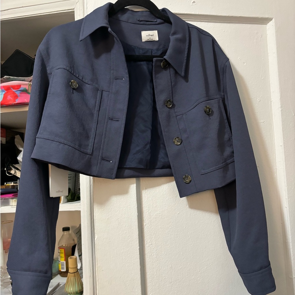 Aritzia cropped jacket